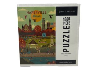 Naperville 1000pc Puzzle. Photo of the puzzle.