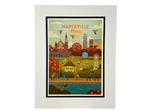 Naperville 11x14 Printwords. Photo of the printwords.