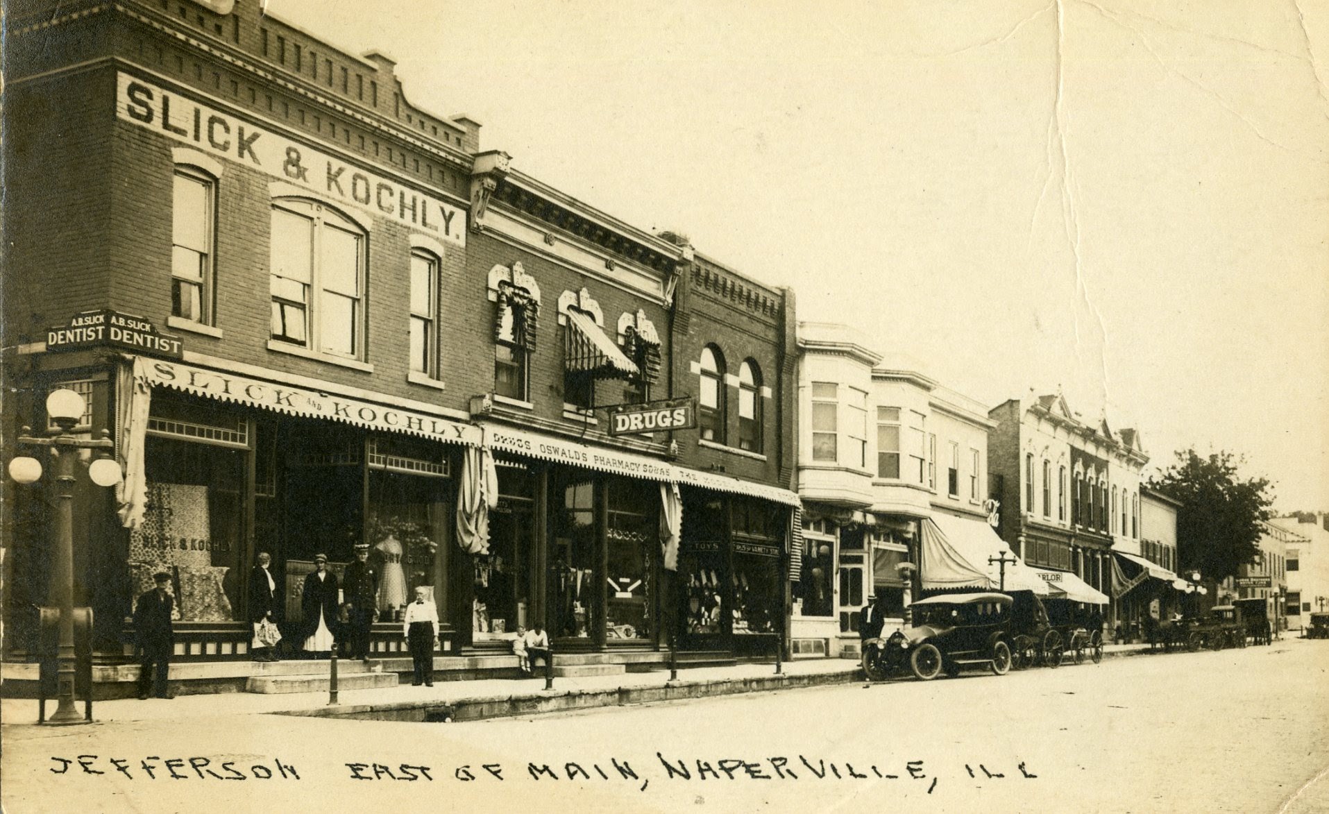 Naperville Postcards  Exclusively At Oswald's Pharmacy