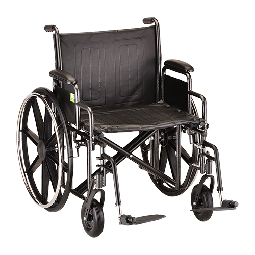 Nova Heavy Duty Wheelchair Rental Bariatric. 20" seat shown.