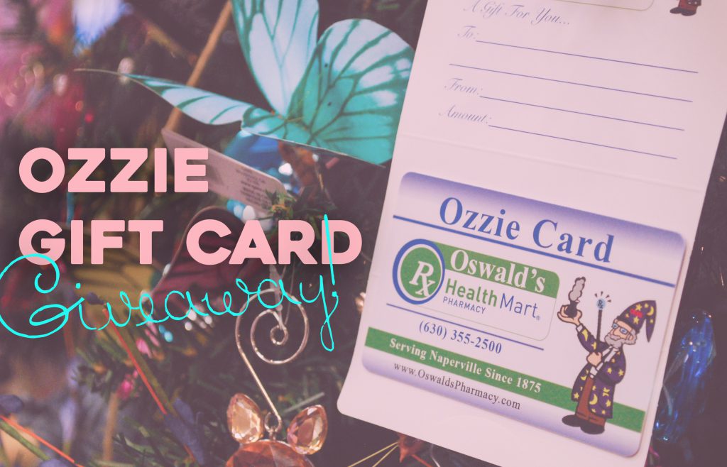 Ozzie's Announces Monthly Giveaways 