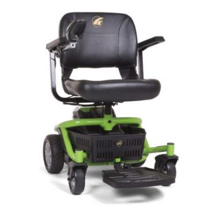 golden literider envy electric wheelchair power chair motorized mobility chair in lime green