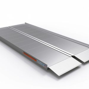 Ramp Rental default image. A silver EZAccess suitcase ramp is shown in the open position against a white background.