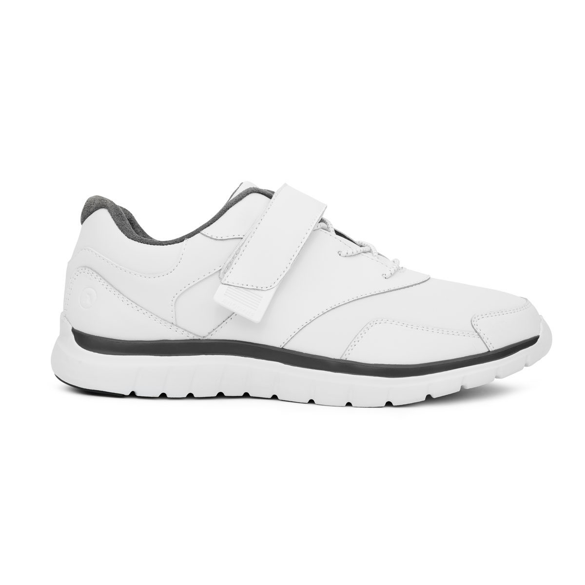 white velcro tennis shoes mens