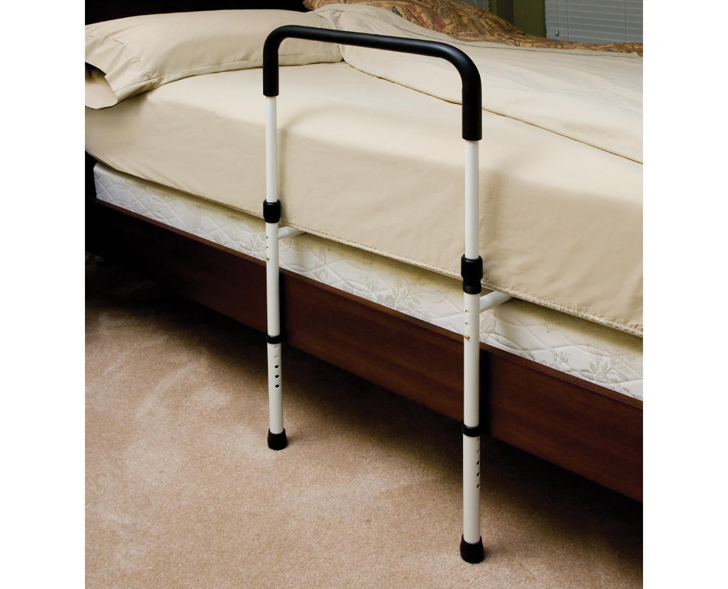under mattress bed rails
