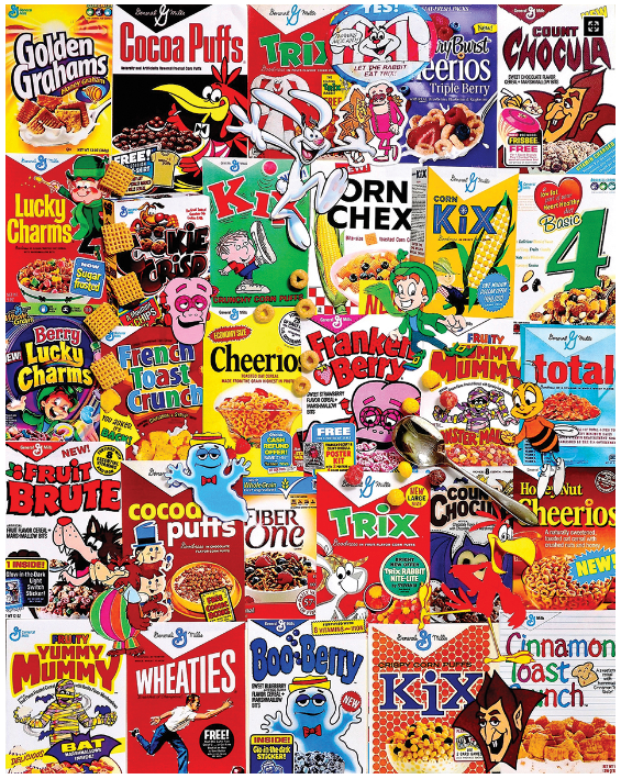 Cereal Boxes Puzzle 1000 Piece - Oswald's Pharmacy