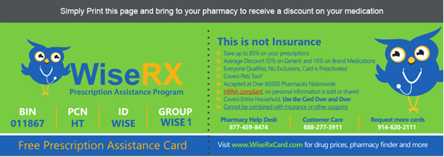 Save on Prescriptions Blog Image 1: A coupon offer from WiseRx.