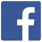 Facebook logo. A button image linking to Oswald's Facebook page.