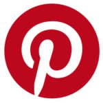 Pinterest Logo. A button link to Oswald's Pinterest page.