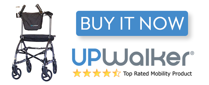 UPWalker Buy It Now button. A picture of an UPWalker next to a button and the UPWalker logo.