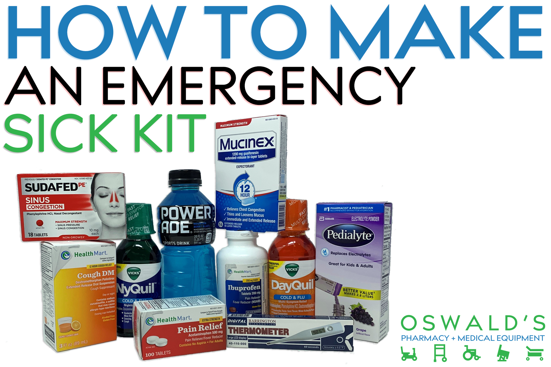 Suite Ideas: Be Prepared for Flu Season by Building Your Own Sick Kit