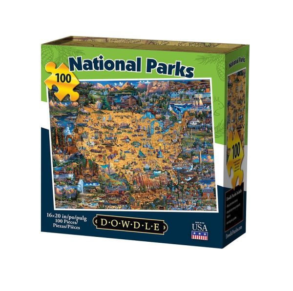 Dowdle National Parks Puzzle 100pc | Oswald's Pharmacy Shop