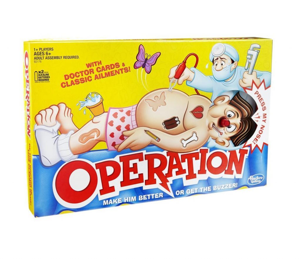 Operation Game. Box shown.