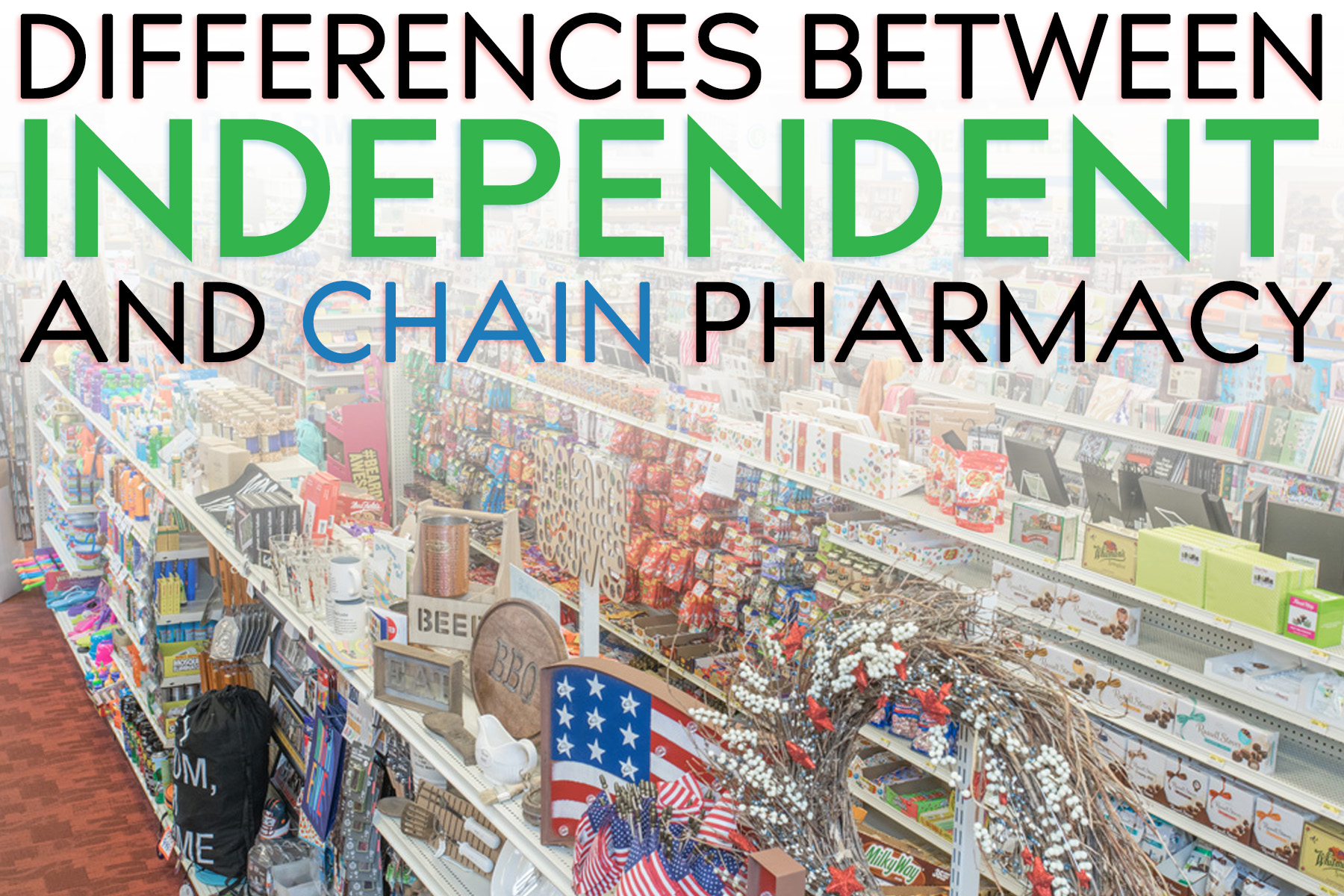 The Differences Between Independent and Chain Pharmacies