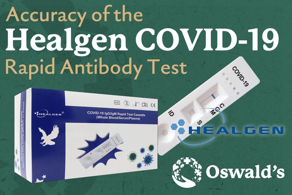 Information on the Accuracy of the Healgen Rapid Antibody COVID-19 Test 