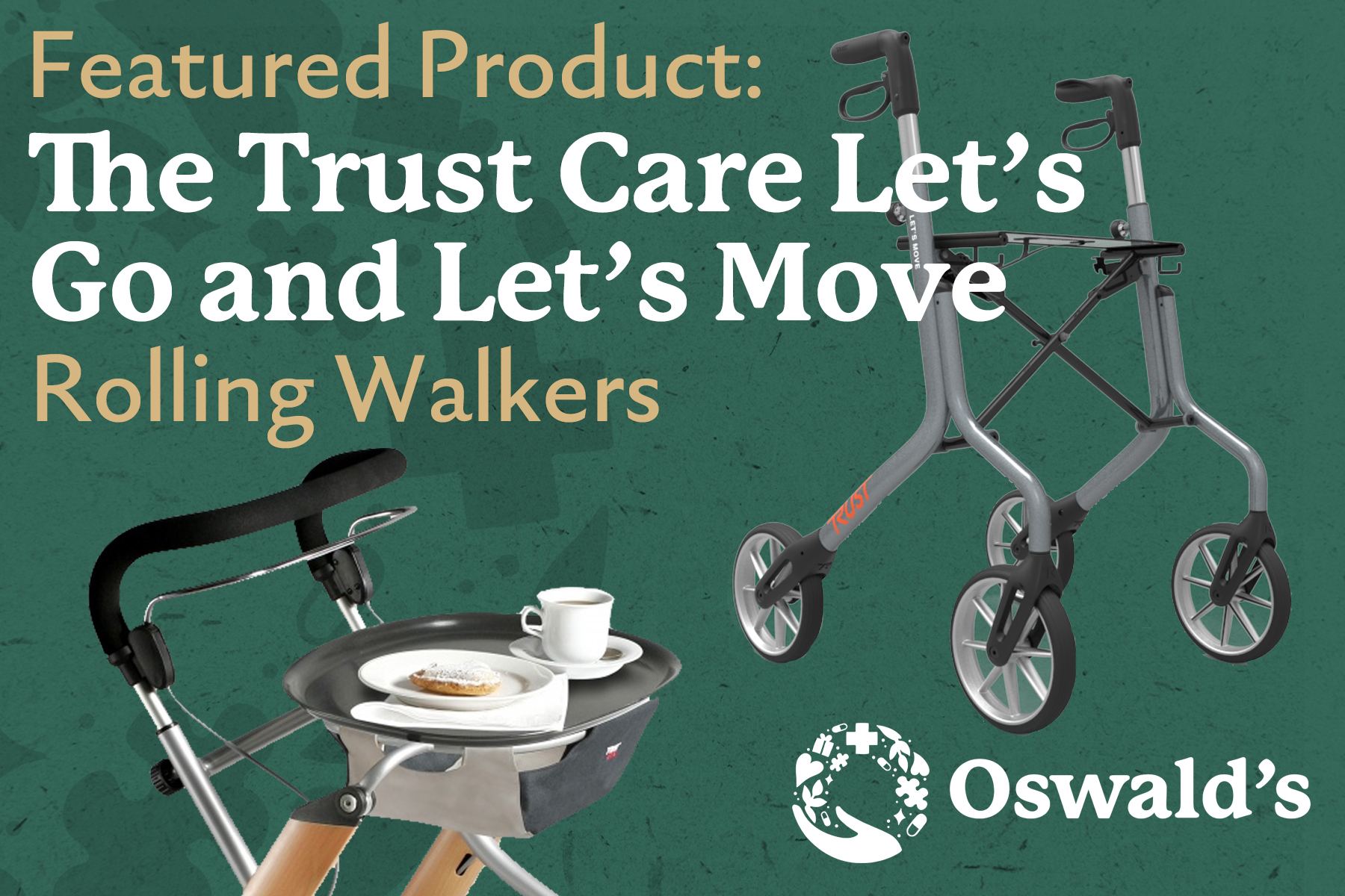 Trust Care Stander Let's Go Indoor Rollator