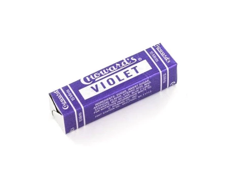 Choward's Violet Mints. Photo of a package of Choward's Violet Mints.