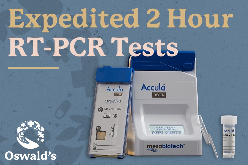Drive-Up COVID-19 RT-PCR Testing 2 Hour Results