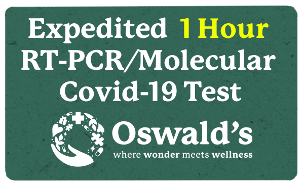 Expedited 1 Hour RT-PCR/Molecular COVID-19 Test