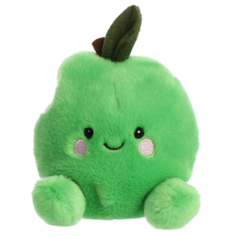 Jolly Green Apple Plush. Photo of the plush toy.