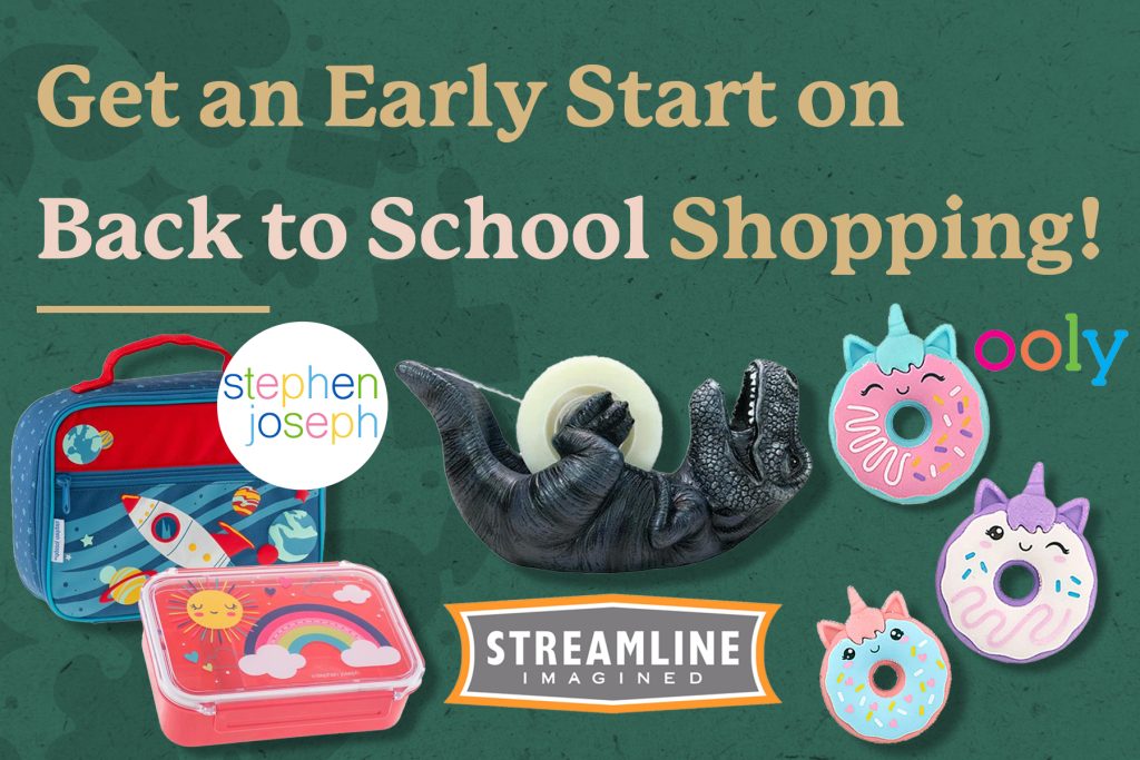 Get an Early Start on Back to School Shopping!