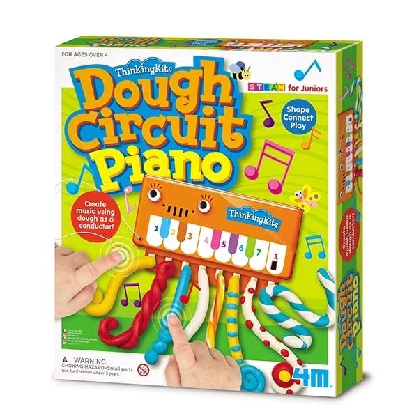 4M Thinking Kits Circuit Dough Piano. Photo of the box.