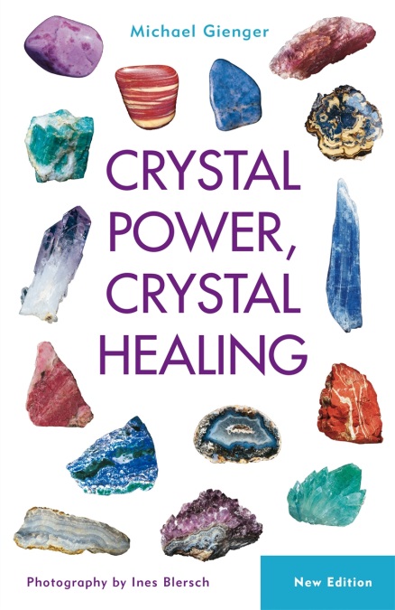Crystal Power Crystal Healing Book. Photo of the cover of the book.