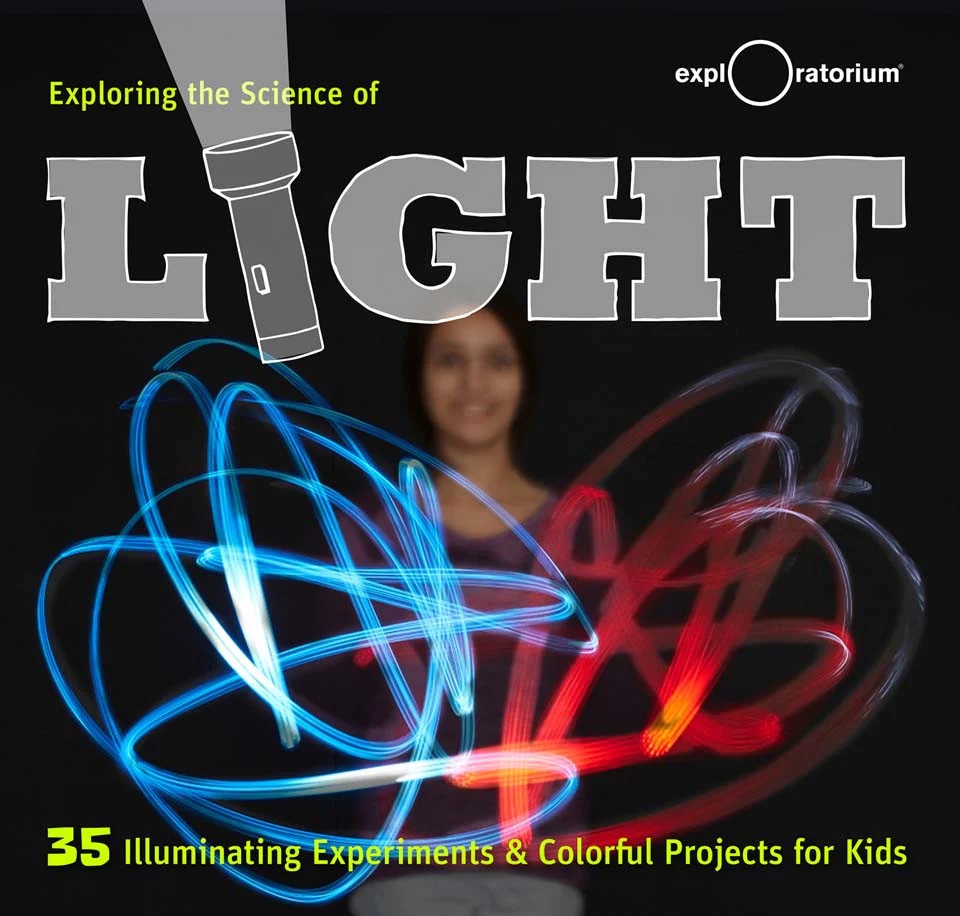 Exploratorium Exploring the Science of Light. Photo of the activity box.