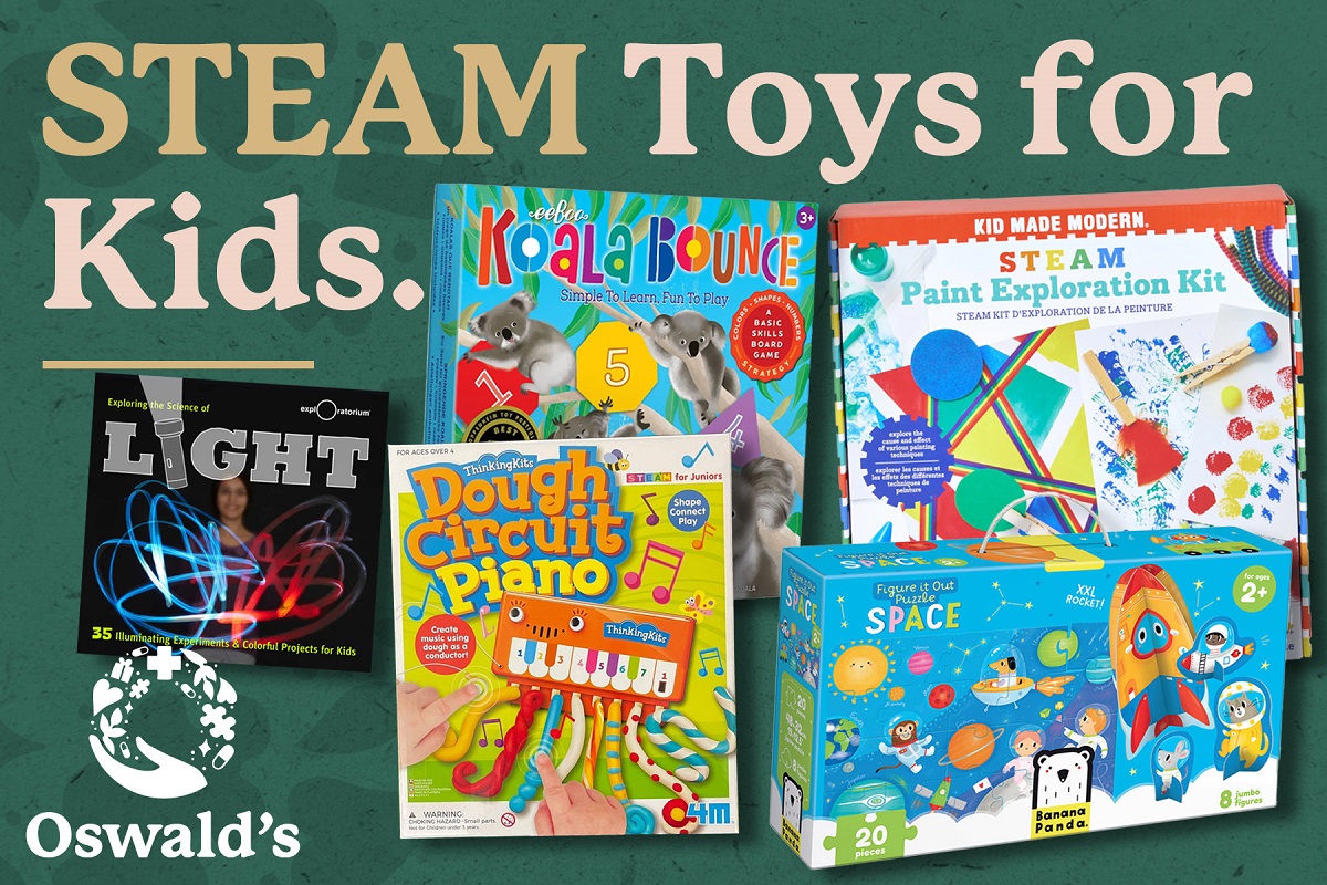 STEAM Store  Shop Science, Technology, Engineering, Arts and  Mathematics Toys & Books