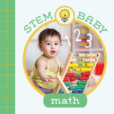 STEM Baby Math Book. Photo of the cover of the book.