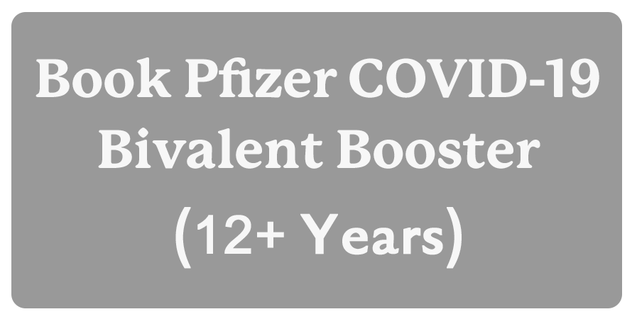Pfizer Bivalent 12+ Years button.