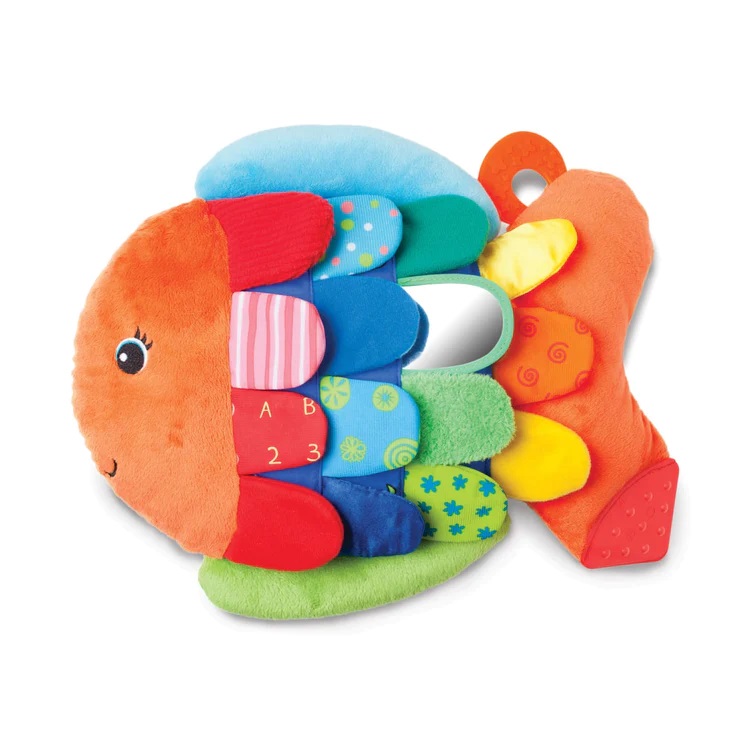 Melissa and Doug Flip Fish Baby Toy. Photo of the toy.