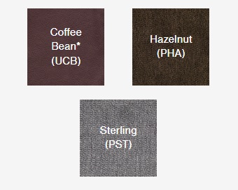 Golden Twilight Cloud Fabrics. Coffee Bean, Hazelnut, & Sterling.