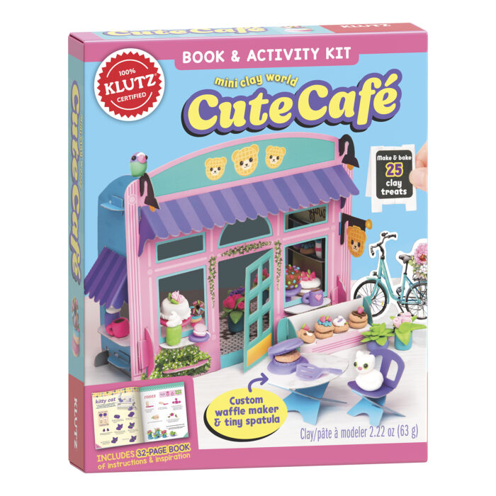 Klutz Mini Clay World Cute Café. Photo of the box.