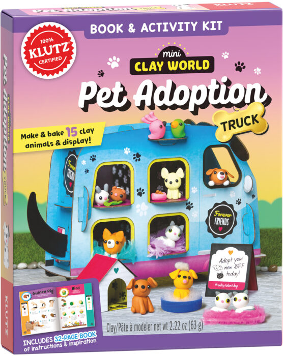 Klutz Mini Clay World Pet Adoption Truck. Photo of the box.