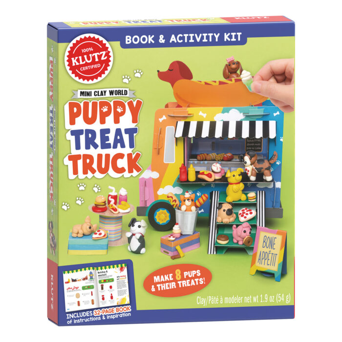 Klutz Mini Clay World Puppy Treat Truck. Photo of the box.