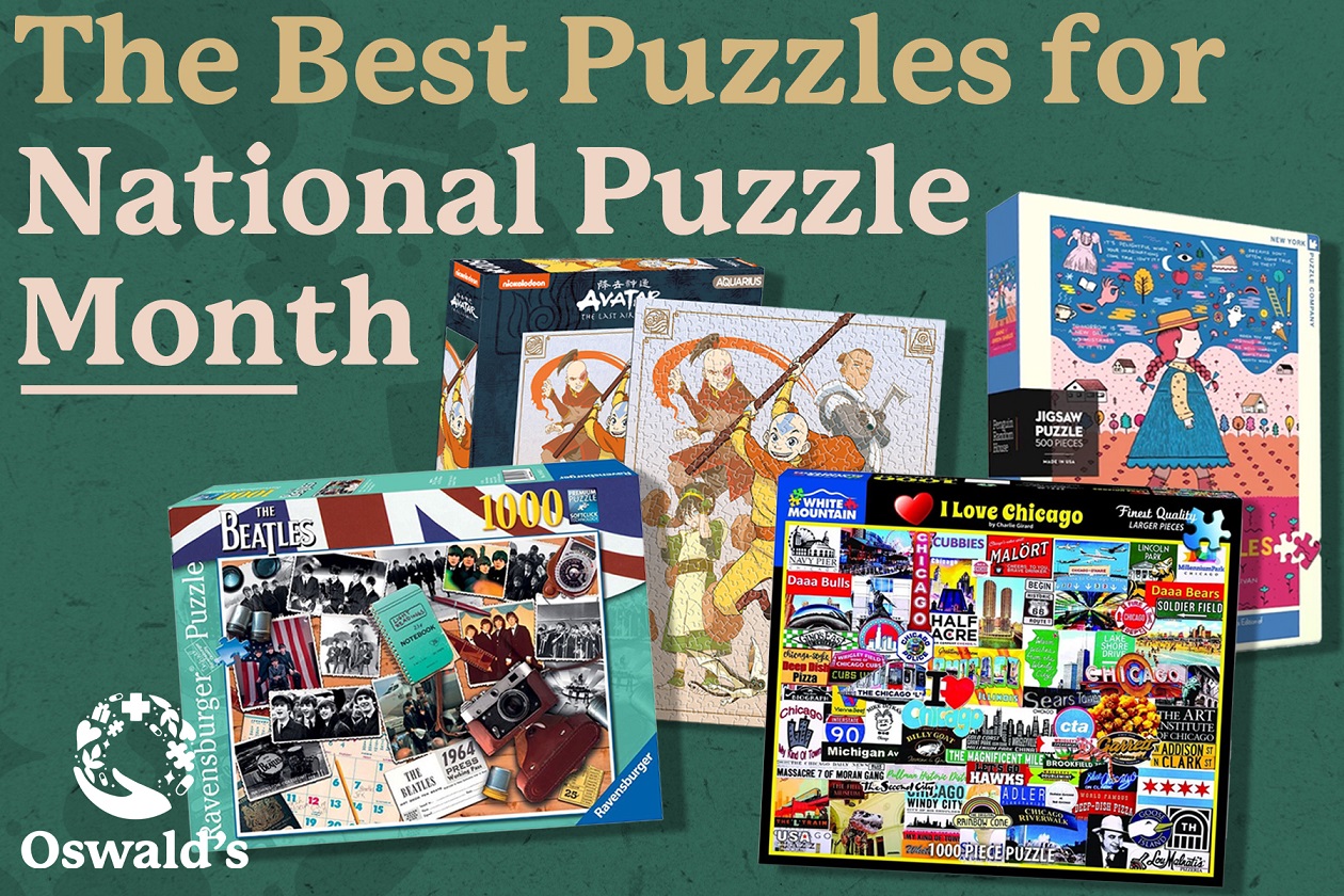 The Best Puzzles for National Puzzle Month Oswald's Toy Store