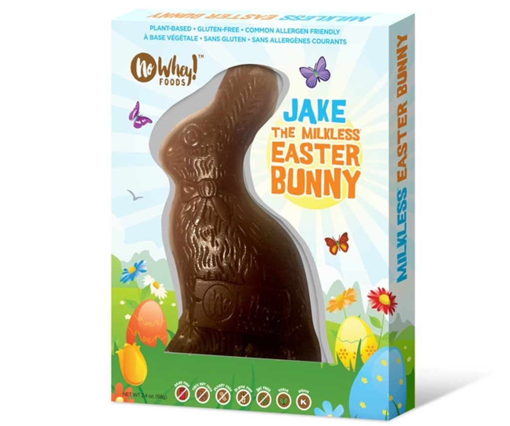 Jake The Milkless Easter Bunny. Photograph of the candy package.