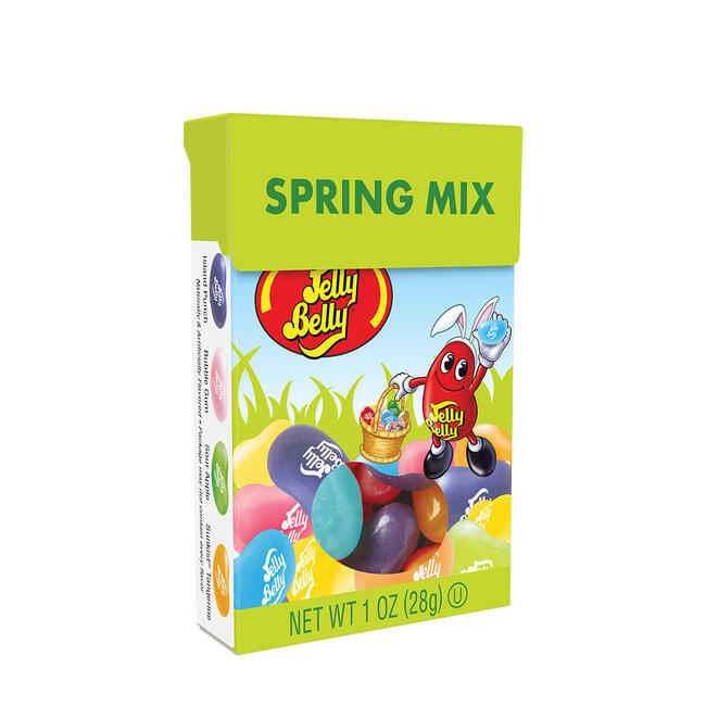 Jelly Belly Spring Mix. Photograph of the box.