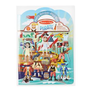 Melissa & Doug Pirates Puffy Sticker Play Set. Photo of the product packaging.