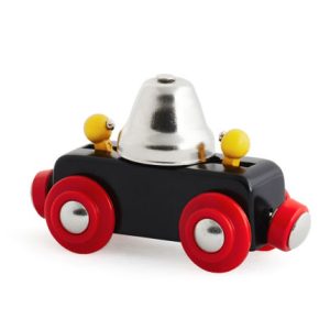 BRIO Bell Wagon. Image of the toy train car.