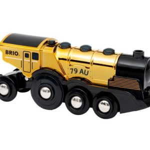 BRIO Mighty Gold Action Locomotive. Image of the toy train.
