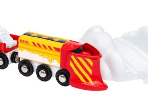 BRIO Snow Plow Train. Image of the snow plow train set.