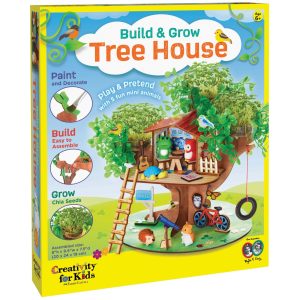Creativity for Kids Build & Grow Tree House. Image of product packaging.