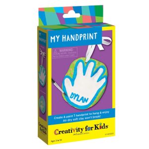 Creativity for Kids My Handprint Kit. Image of product packaging.