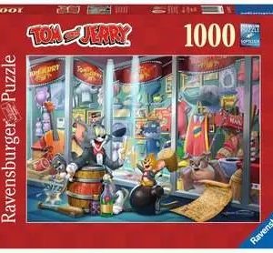 Ravensburger Tom and Jerry Hall of Fame Puzzle. Photo of the product packaging.