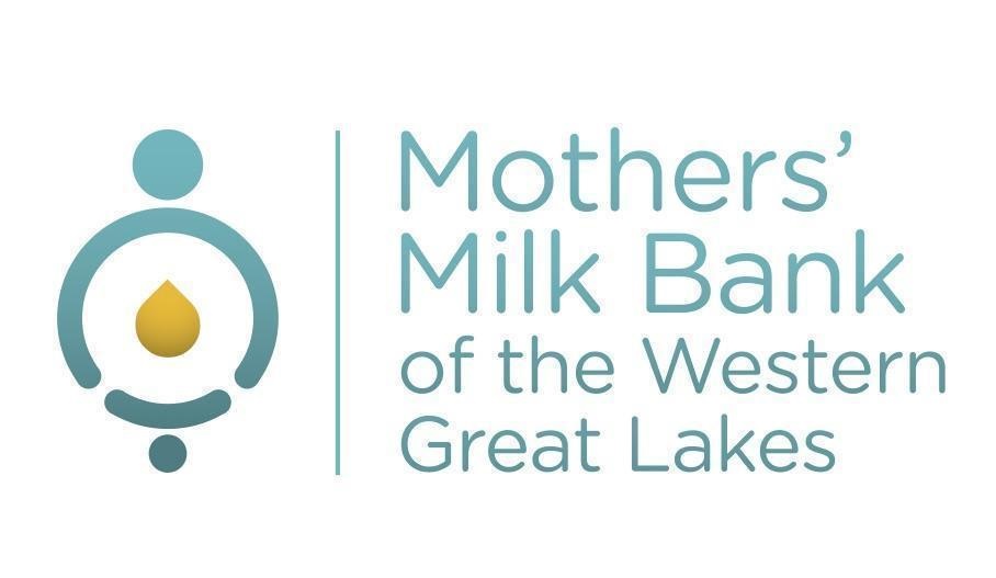 Mothers' Milk Bank of the Great Western Lake Logo