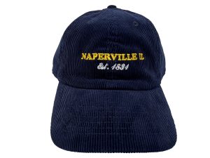 Naperville Cap Est. 1834. Photo of the cap.