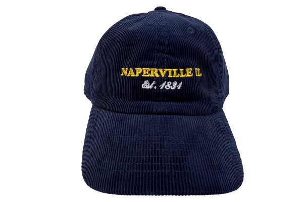 Naperville Cap Est. 1834. Photo of the cap.