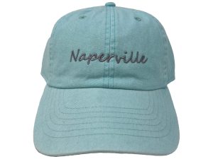 Naperville Cap Sky Blue. Photo of the cap.